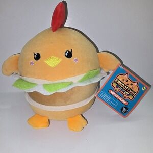 Sandoichis Series 1 Charlie the Chicken Sando 7" Sandwich Plush Toy 2023 NWT